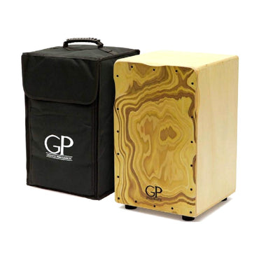 Granite Percussion GP-CAJON3 Deluxe Birch Plywood Cajon w/Carrying Case