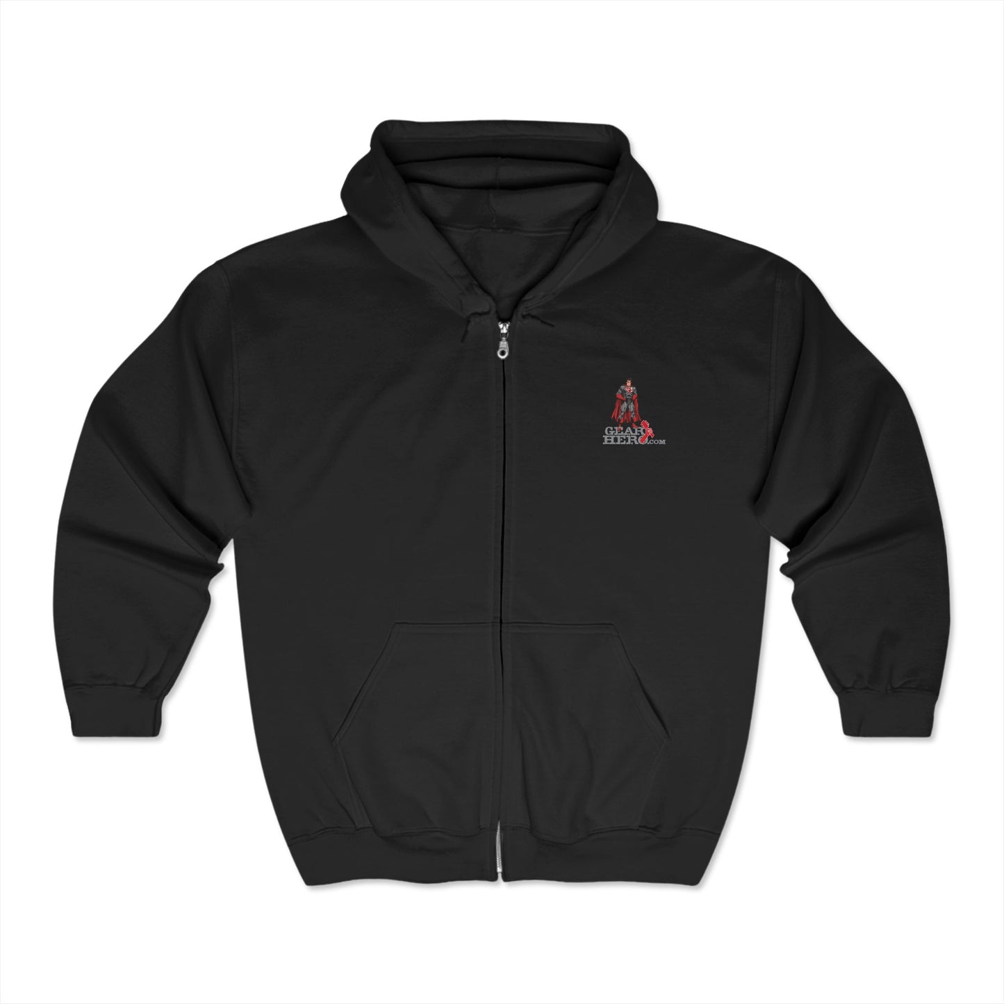 Gear Hero Unisex Heavy Blend™ Full Zip Hooded Sweatshirt