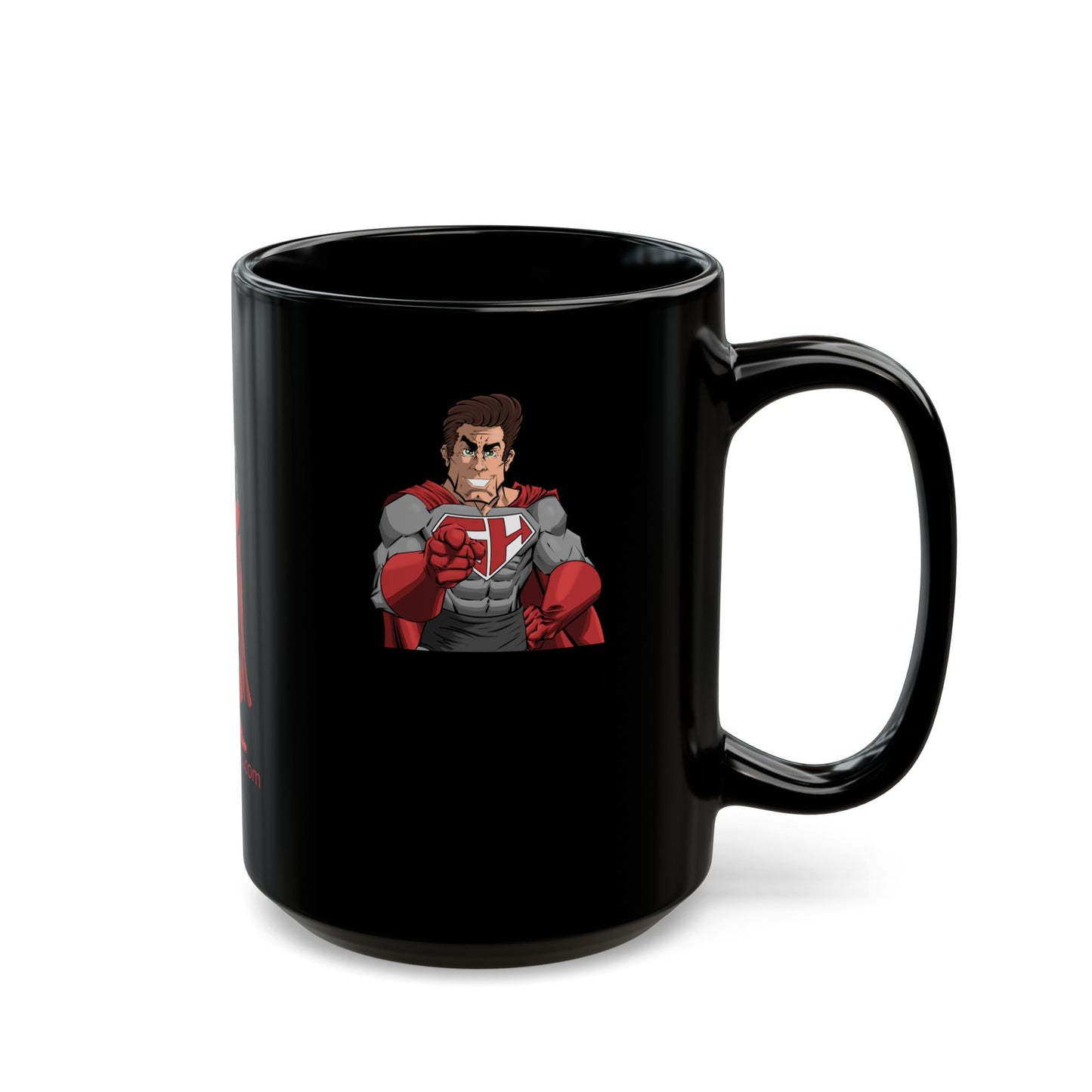 The Gear Hero's Black Mug (11oz, 15oz)