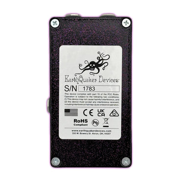 Earthquaker Devices Gary Fuzz and Overdrive, Purple Sparkle (Gear Hero Exclusive)