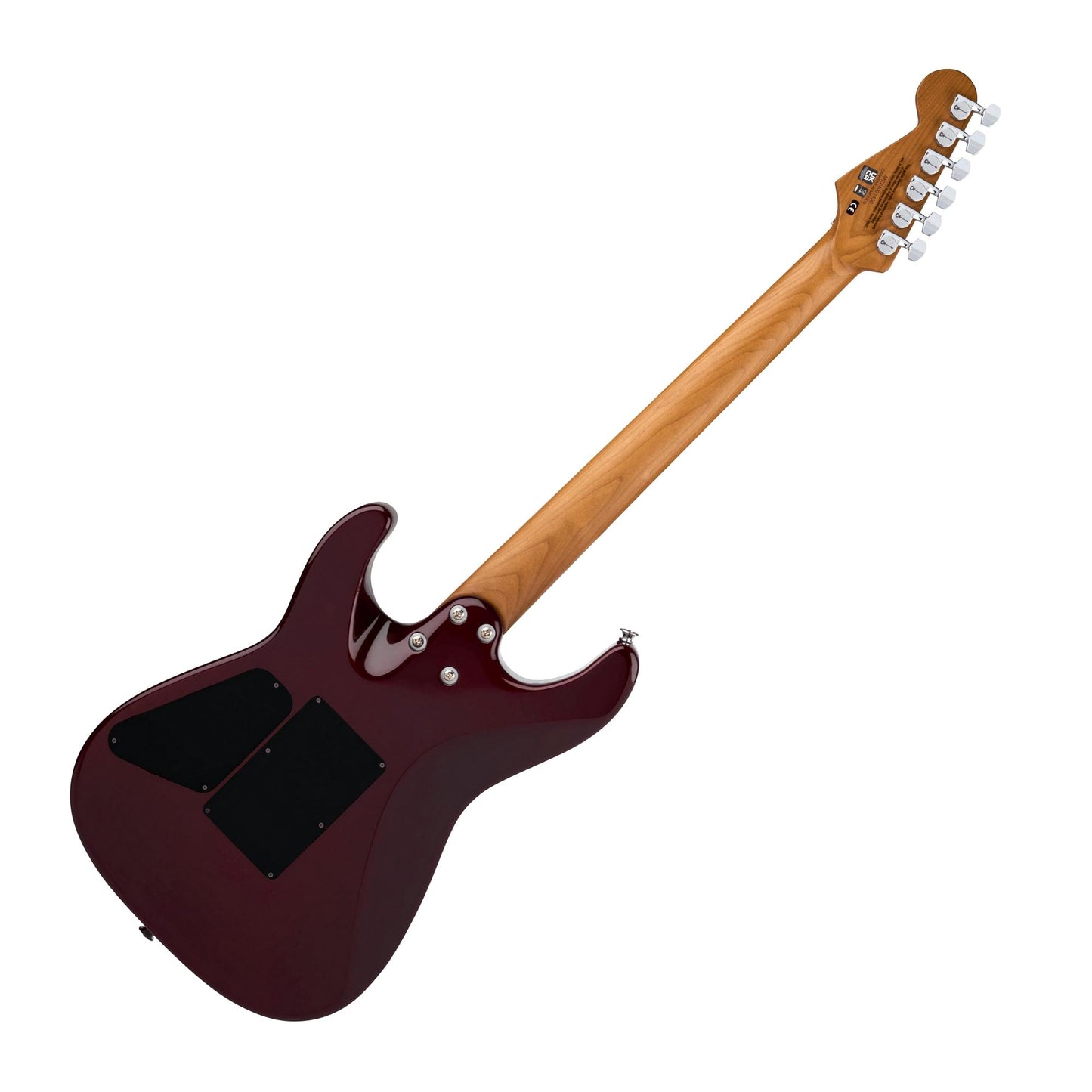 Charvel SD1Q HH Pro-Mod Plus San Dimas Style 1 Electric Guitar w/Floyd Rose, Sangria Burst
