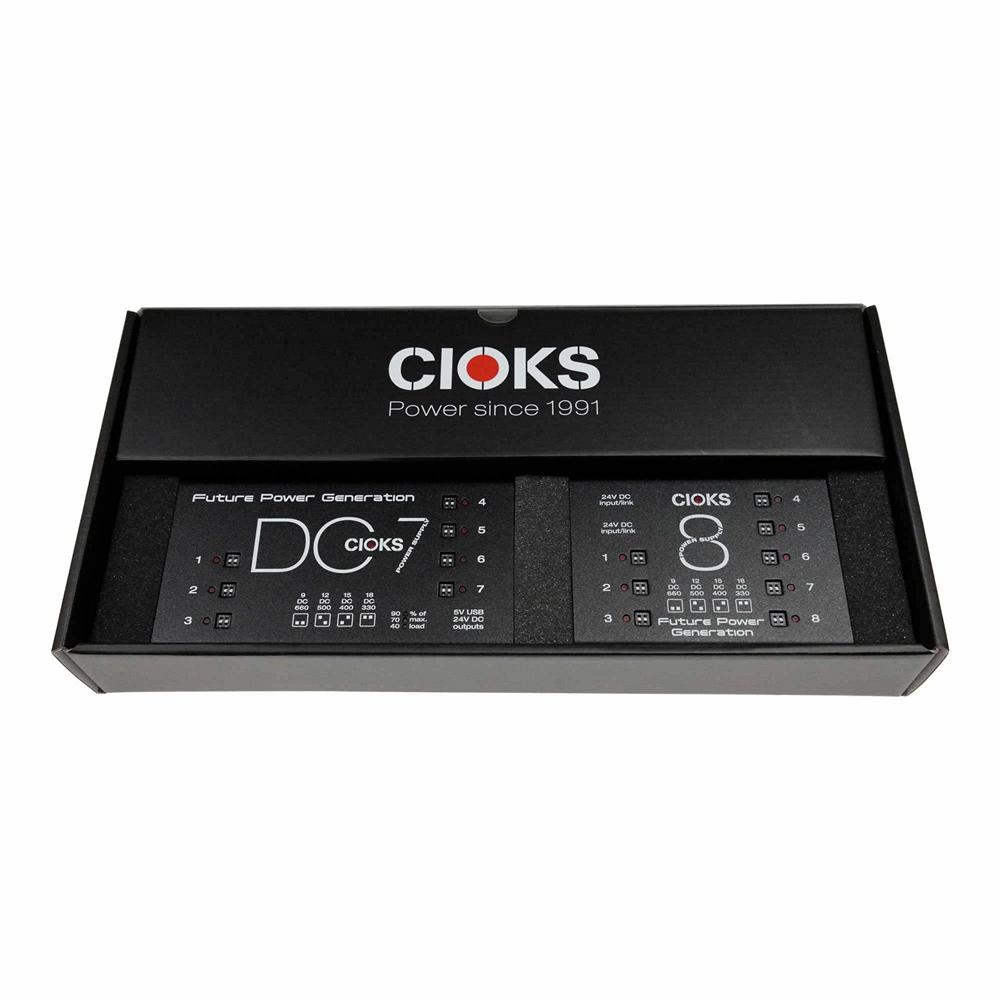 CIOKS SB15 Super Power Bundle (DC7+C8E) Pedal Power Supply