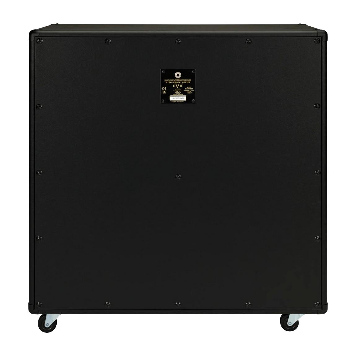 EVH 5150 Iconic Series EL34 4X12 Speaker Cabinet, Black
