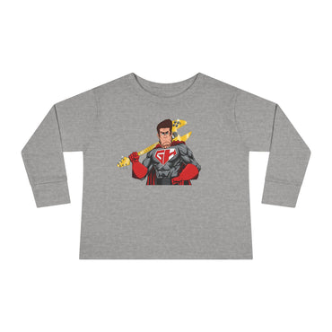 Golden Guitar Hero Toddler Long Sleeve Tee