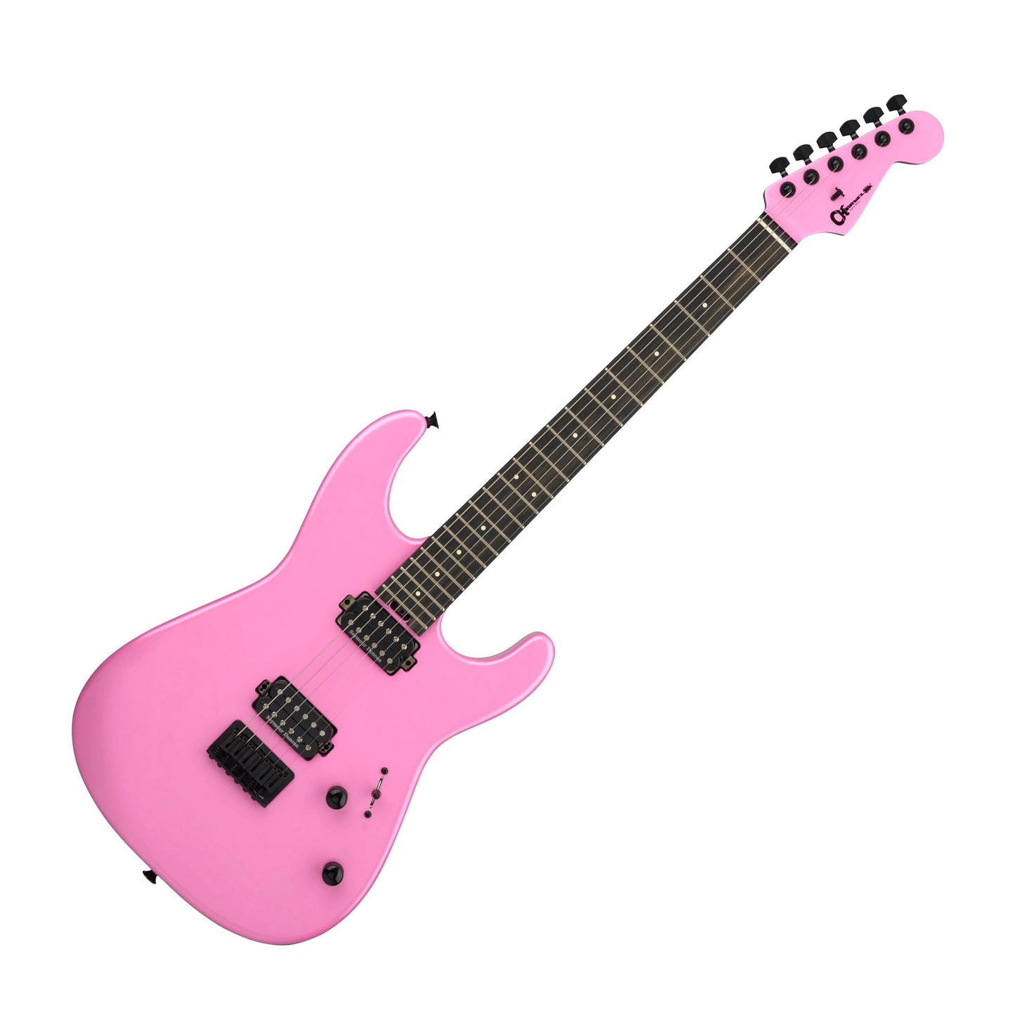Charvel SD1 San Dimas Style 1 HH HT E Electric Guitar, Platinum Pink