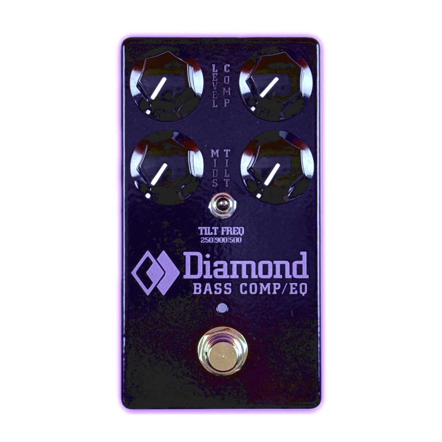 Diamond Bass Comp EQ Optical Compressor, Midnight Sparkle