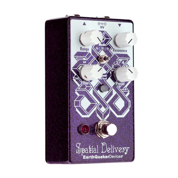 EarthQuaker Devices Spatial Delivery V3 Envelope Filter, Purple Sparkle (Gear Hero Exclusive)