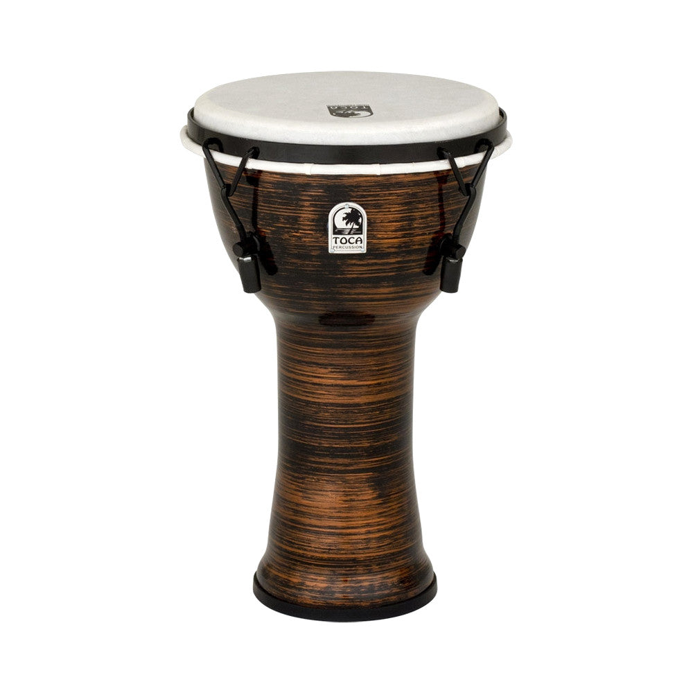 Toca TF2DM-9SC Freestyle II Mechanically Tuned 9-Inch Djembe, Copper Spun Finish
