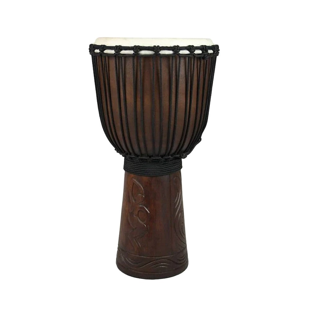 Toca TODJ-8EM Origins 8" Wood Rope Tuned Djembe, Earth Mother