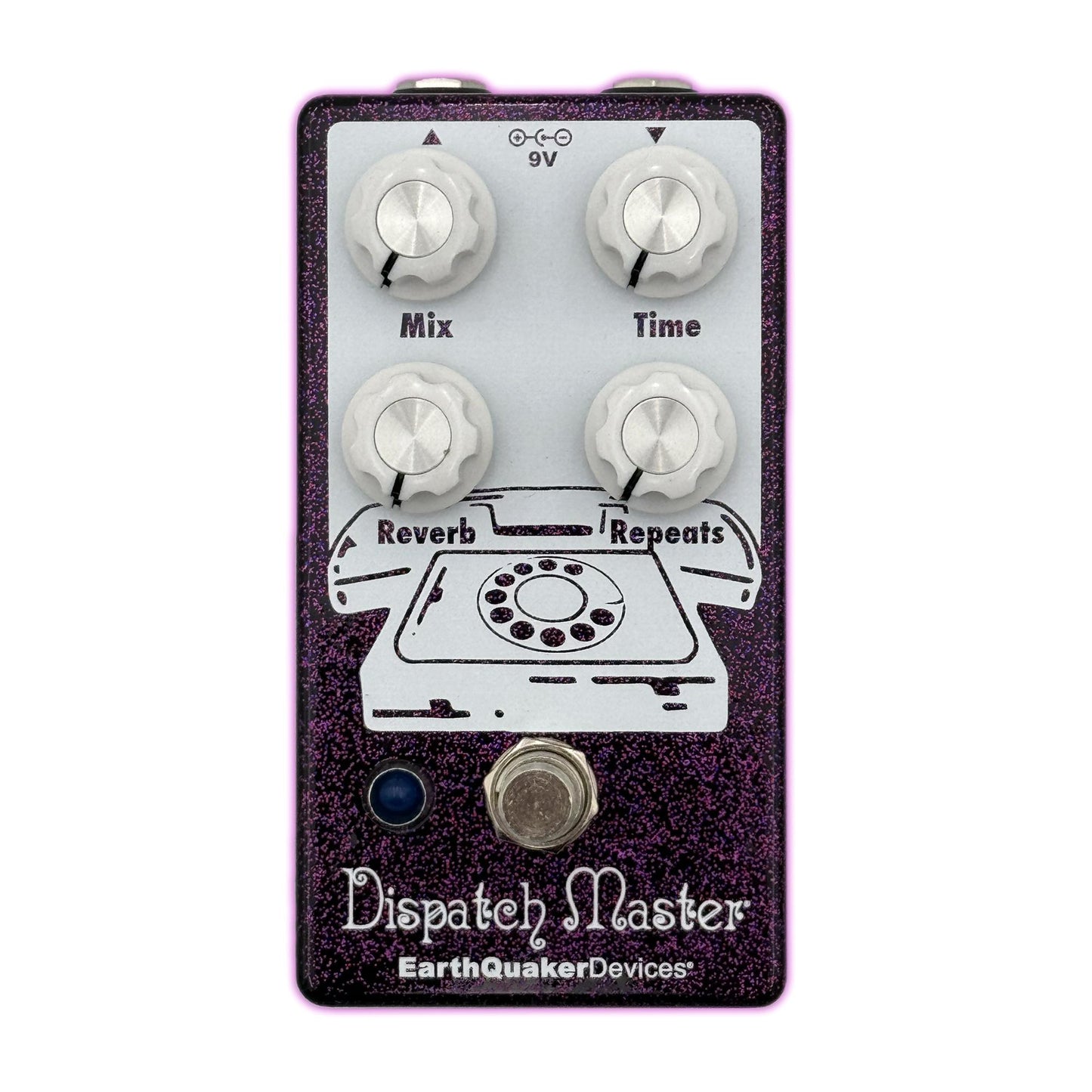 EarthQuaker Devices Dispatch Master V3 Delay and Reverb, Purple Sparkle (Gear Hero Exclusive)