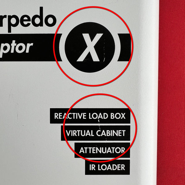 [USED] Two Notes Torpedo Captor X Reactive Loadbox DI and Attenuator, 8 Ohm (See Description)