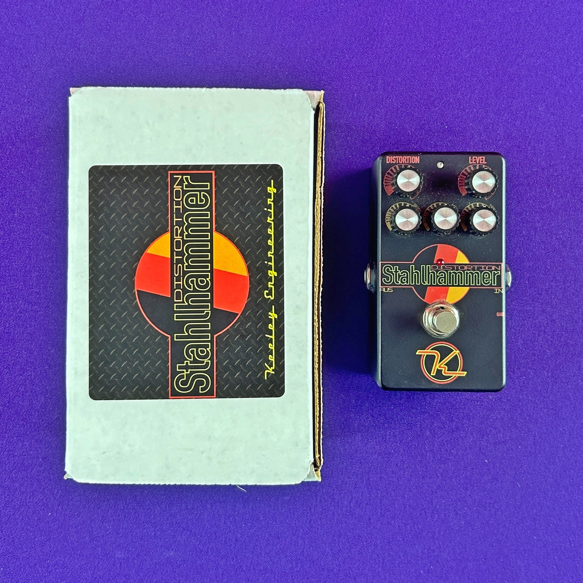 [USED] Keeley Stahlhammer Distortion Pedal with 2 Clipping Modes