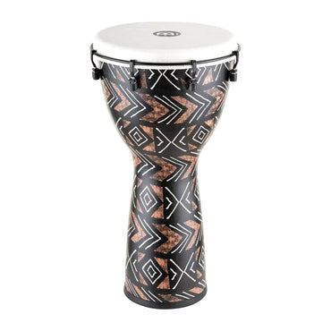 Meinl Percussion ADJ12-KA 12" Synthetic Djembe w/Synthetic Head, Kanga Sarong