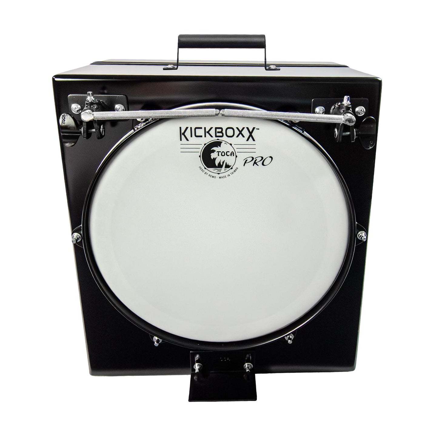 Toca Kickboxx Pro Suitcase Travel Drum Set, Black (Gear Hero Exclusive)