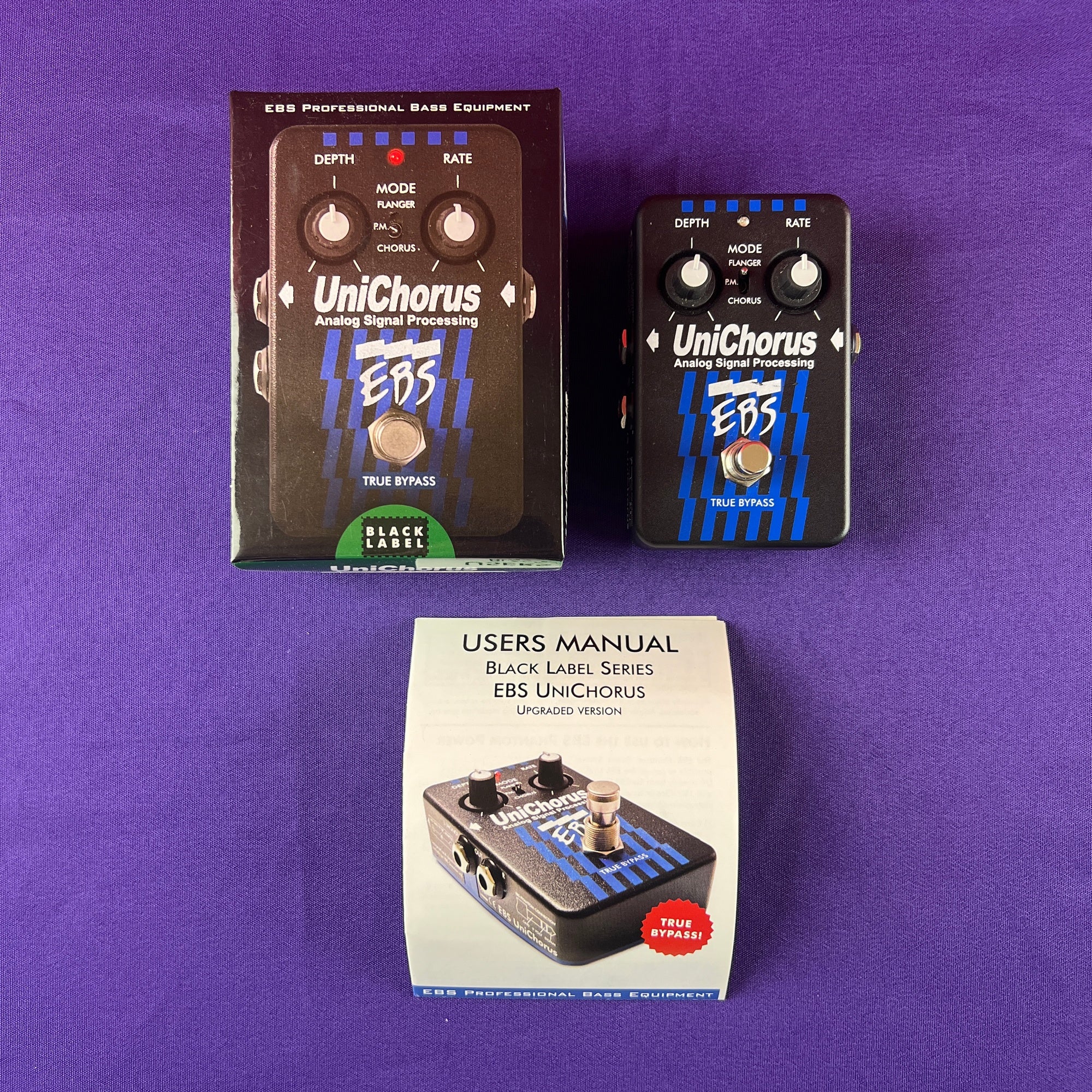 ebs chorus pedal EBS UniChorus Analog Chorus Guitar Effects Pedal