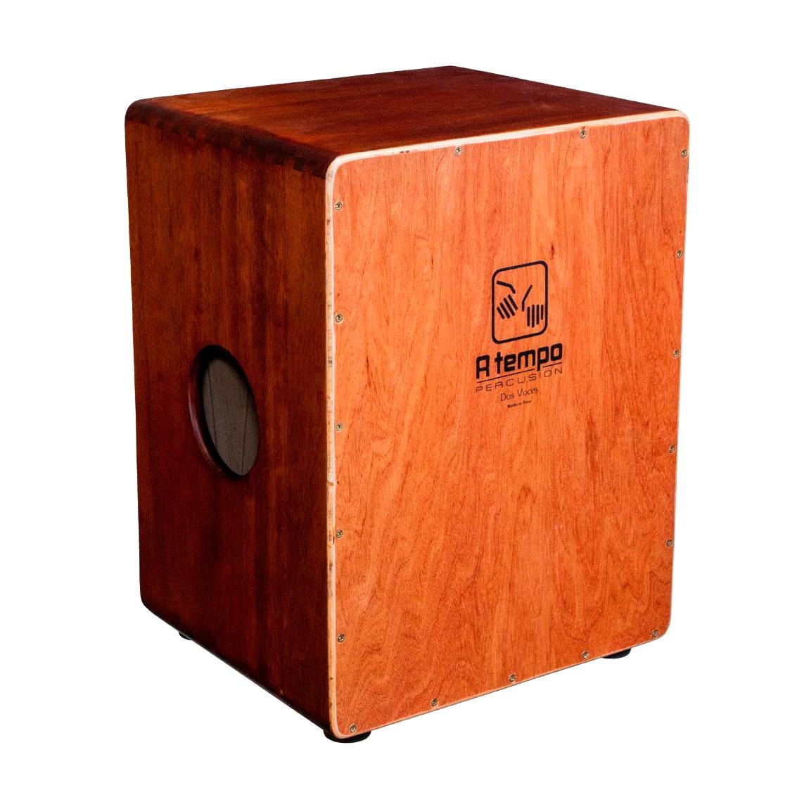 A Tempo Percussion CJ-DOSV-01 Dos Voces Cajon w/Bag