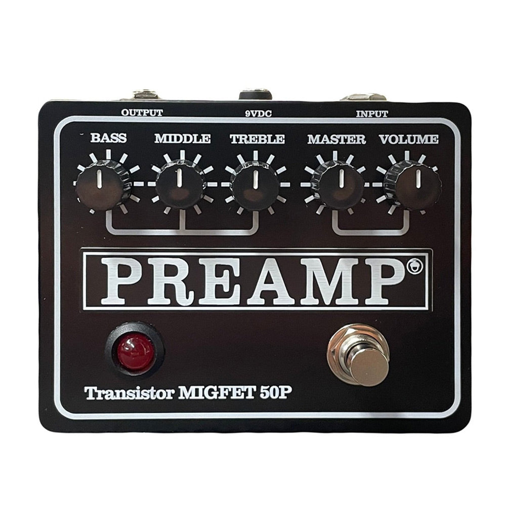 Acorn Amplifiers Transistor MIGFET 50P Preamp guitar pedals for any genre