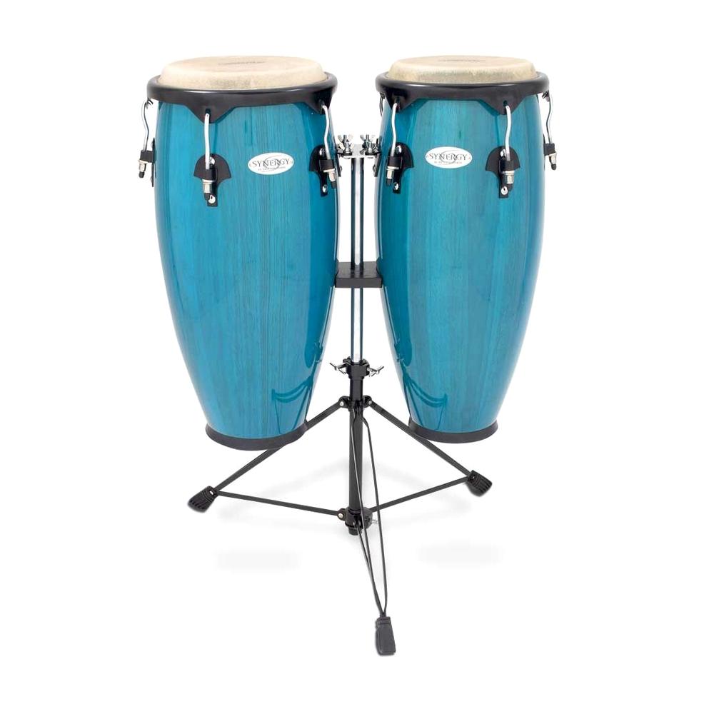 Toca 2300BB Synergy Conga Set, Bahama Blue