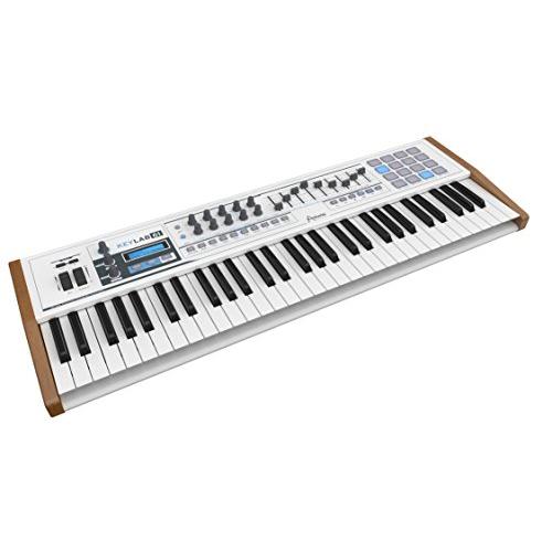 Arturia KeyLab 230431 61-Key Hybrid USB/MIDI Keyboard Controller with Software