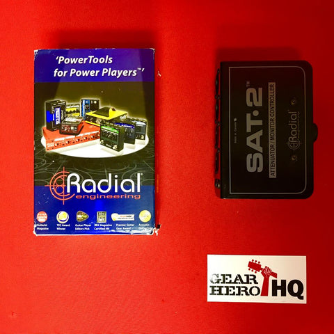 [USED] Radial SAT-2 Stereo Audio Attenuator & Monitor Controller