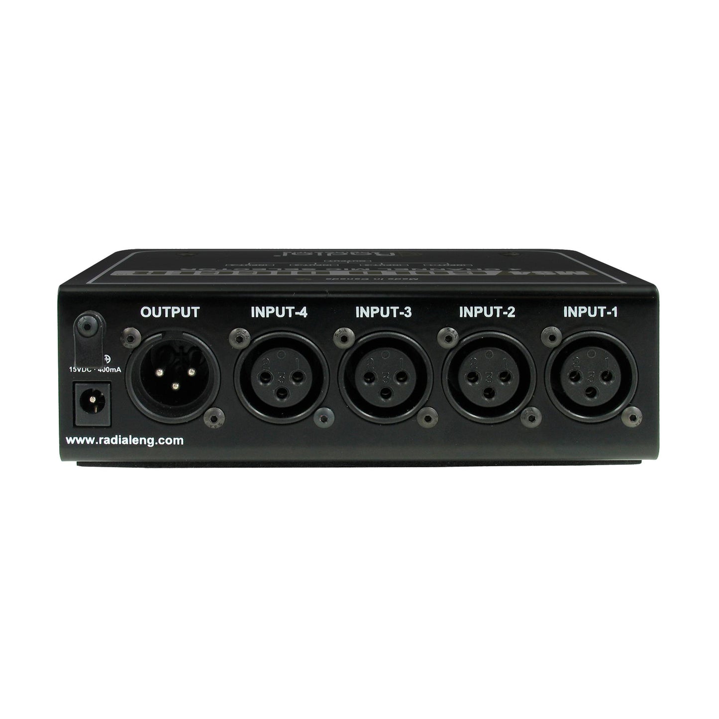 Radial Engineering Gold Digger 4-Channel Mic Selector