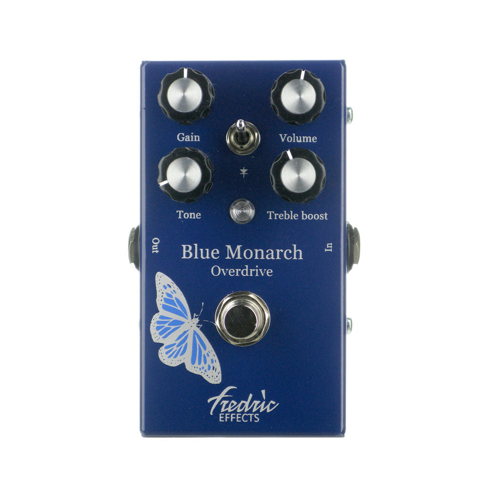blue monarch pedal Fredric Effects Blue Monarch Overdrive