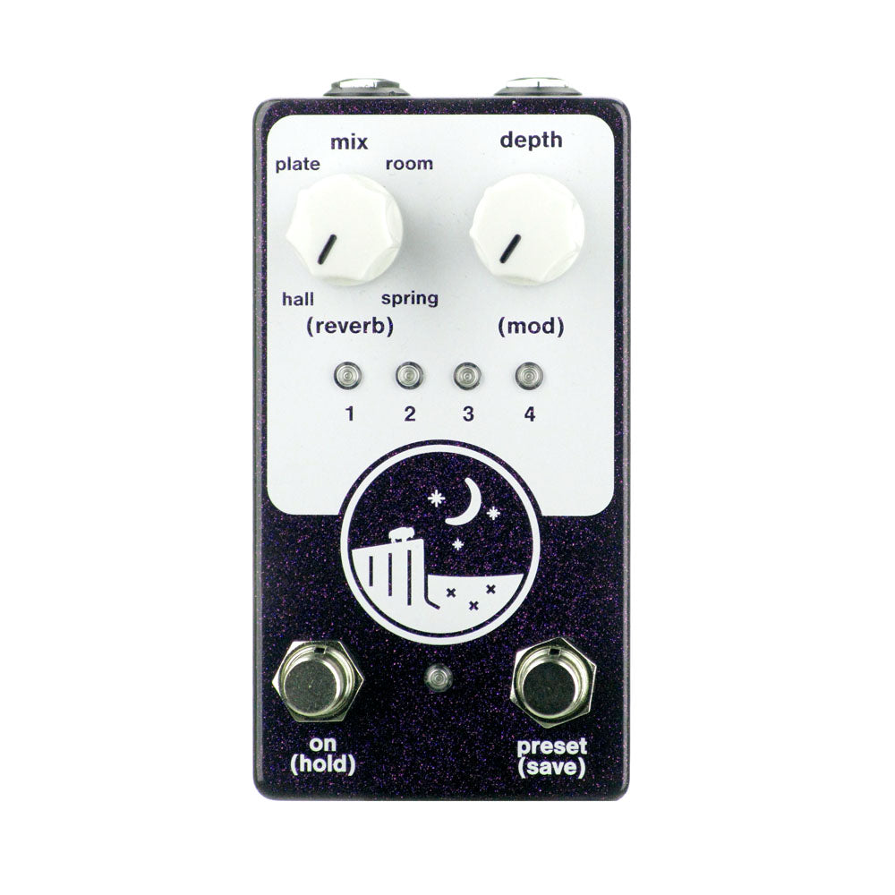 room reverb pedal NativeAudio Ghost Ridge Reverb, Purple Sparkle (Gear Hero Exclusive)