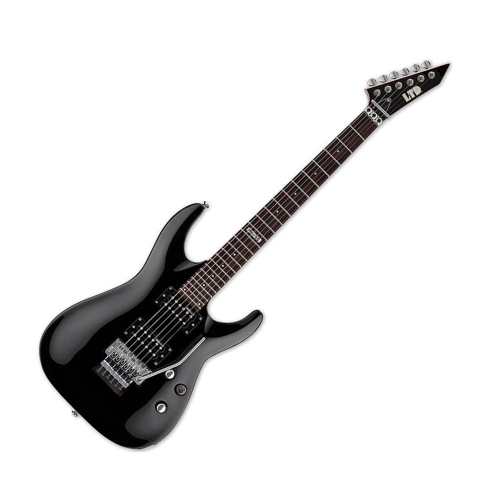 esp gear ESP MH-50 Electric Guitar with Tremolo, Black