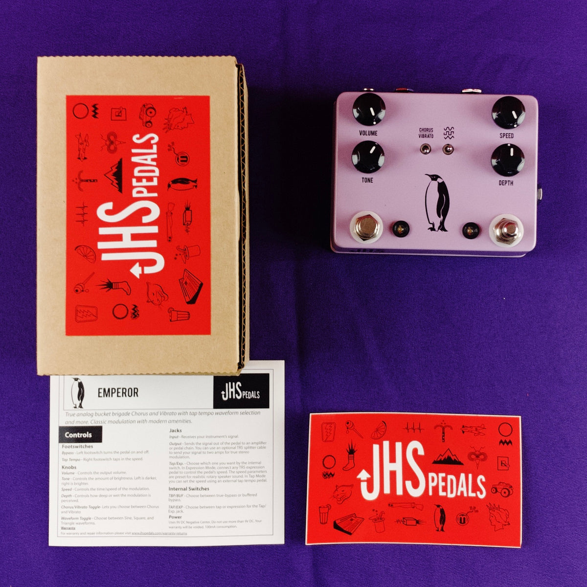 [USED] JHS Emperor Chorus V1 guitar pedals for any genre