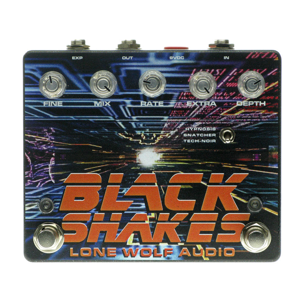 sample hold pedal Lone Wolf Audio Black Shakes Phaser/Sample Hold/Ring Mod – Gear Hero