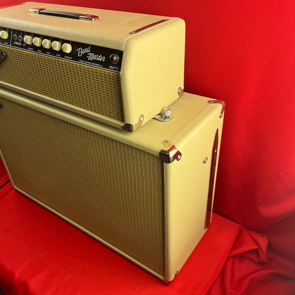 [USED] Fender Black Panel 1964 Bandmaster 40-Watt 2-Channel 2x12" Piggyback Guitar Amp (See Description)
