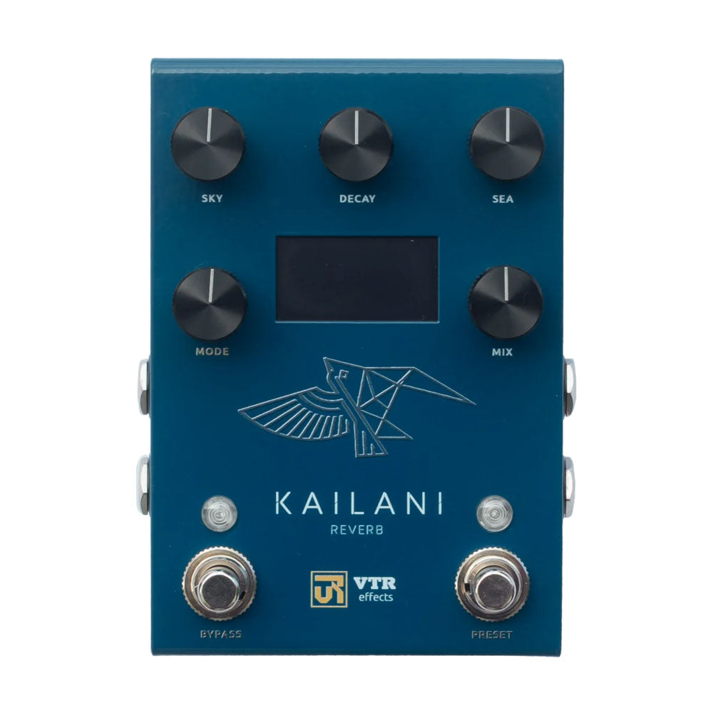 stereo reverb pedal VTR Effects Kailani Stereo Reverb – Gear Hero