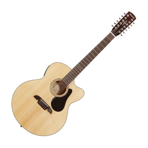 Alvarez AJ80CE-12 12-String Jumbo Acoustic-Electric Guitar, Natural