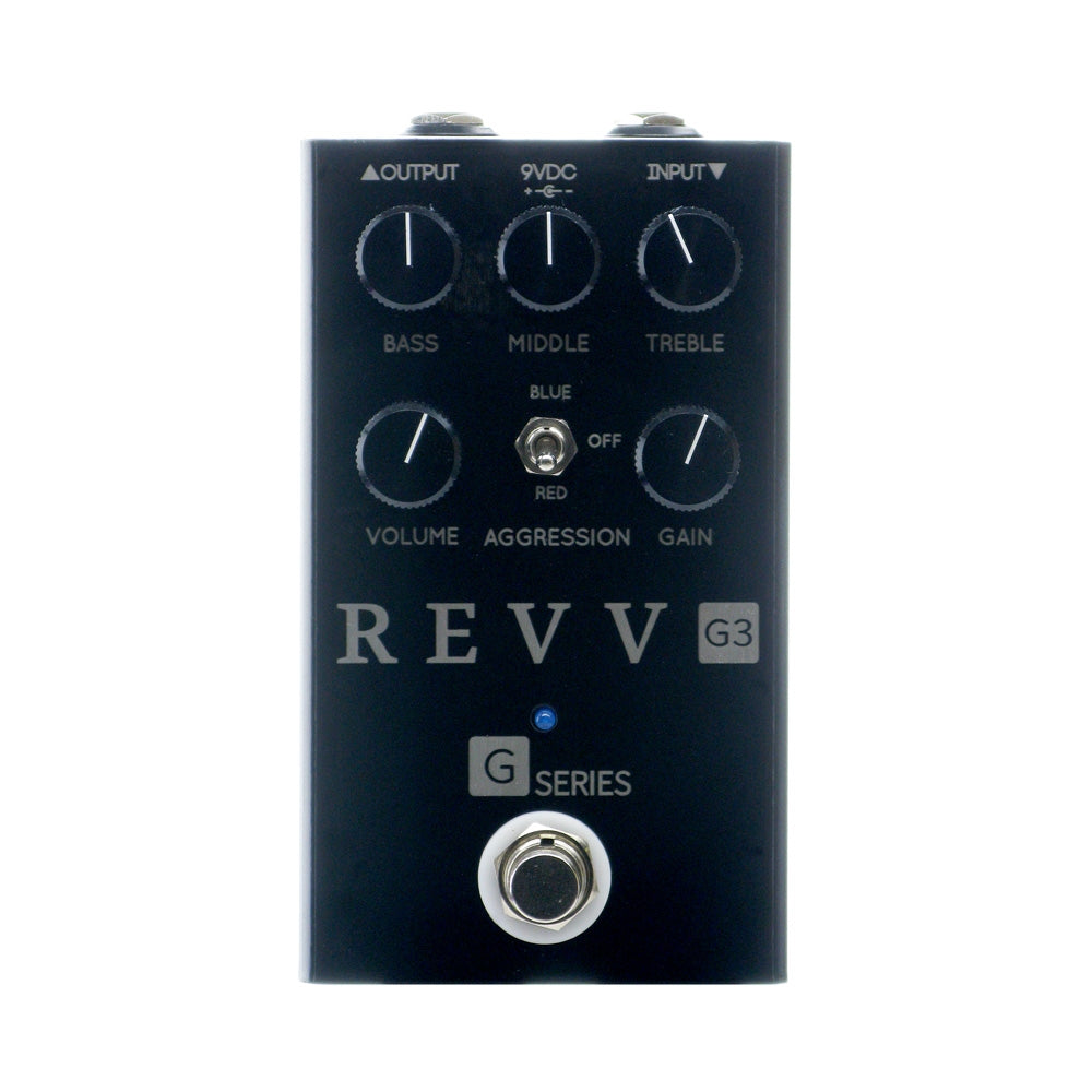 revv g3 pedal Revv Amplification G3 Distortion, Blackout Edition (Gear Hero Exclusive)