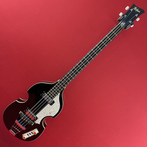 [USED] Hofner HI-BB-PE-TBK Ignition Pro Violin Bass, Transparent Black