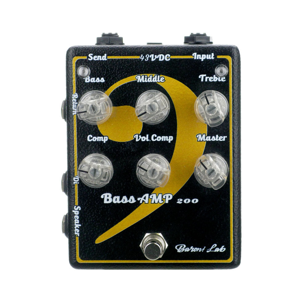 bass amp pedal Baroni Lab Miniamp Bass 200W RMS Pedalboard Amp
