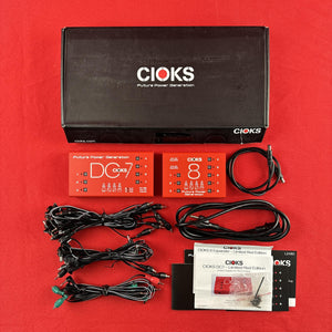 [USED] CIOKS SB15 Super Power Bundle (DC7+C8E) Pedal Power Supply, Red (Gear Hero Exclusive) (See Description)