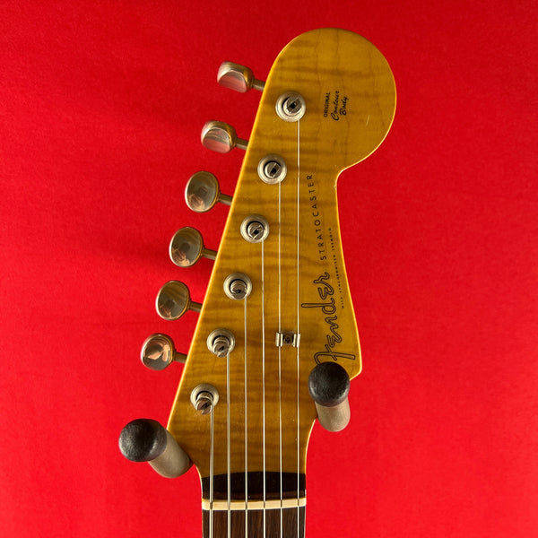 [USED] Fender MIJ Stratocaster '62 Reissue 1994-95, Foto Flame Cherry Burst (See Description)