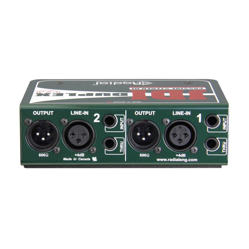 Radial JDI Duplex Stereo Direct Box