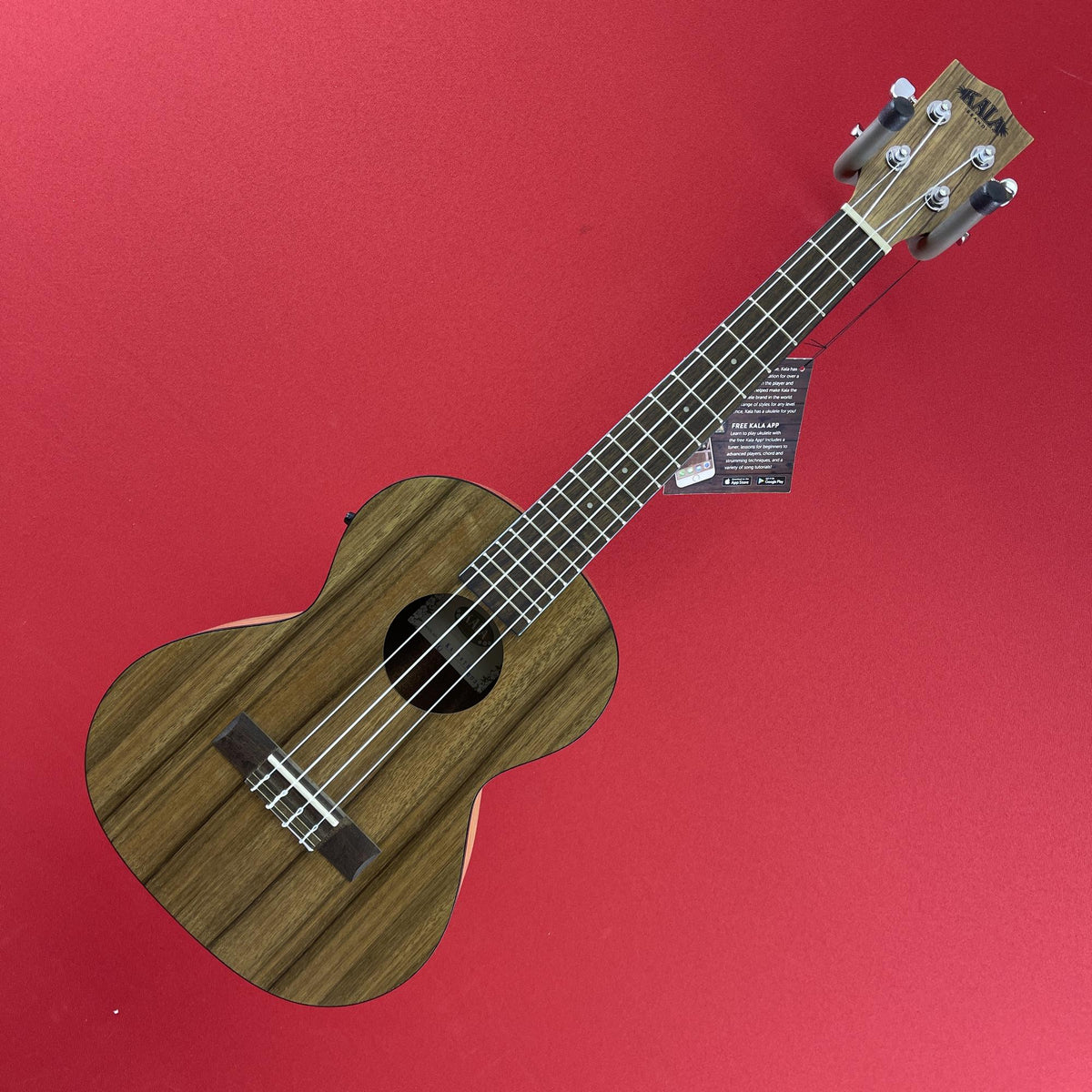 [USED] Kala KAPWTE Acoustic Electric Tenor Ukulele, Natural Pacific