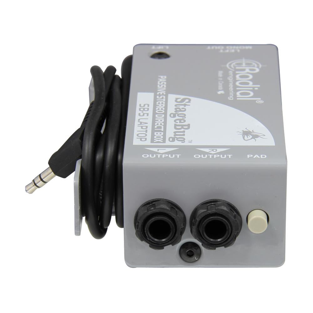 Radial SB-5 StageBug 1-Channel Passive Laptop Direct Box