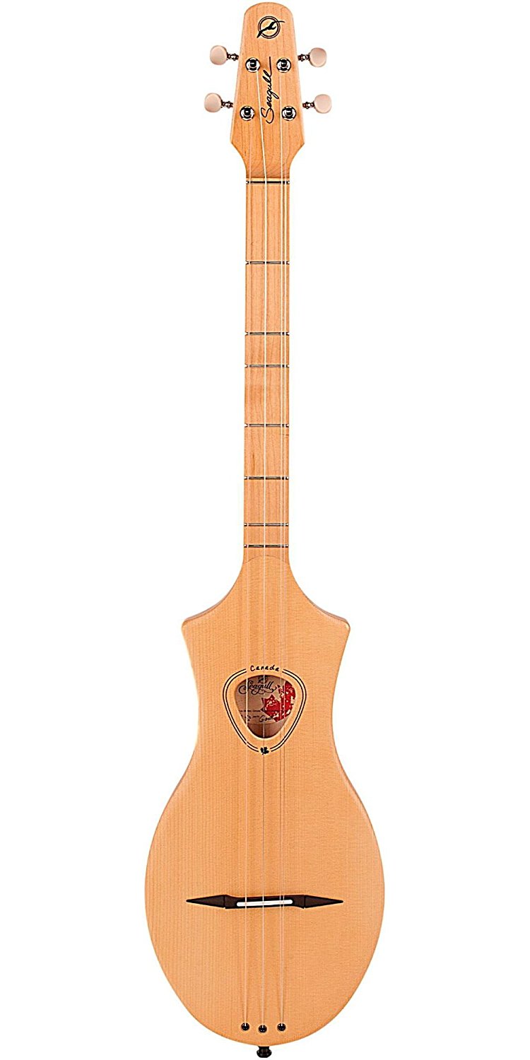 Godin Guitars 39098 Seagull Merlin Mahogany SG Dulcimer Guitar, Natural