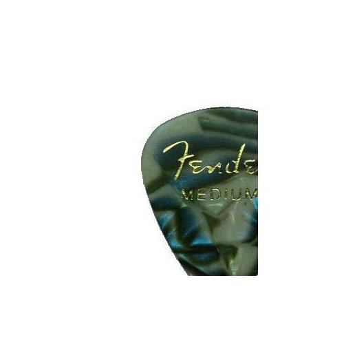 Fender 351 Premium Guitar Picks, 12 Pack, Abalone, Medium