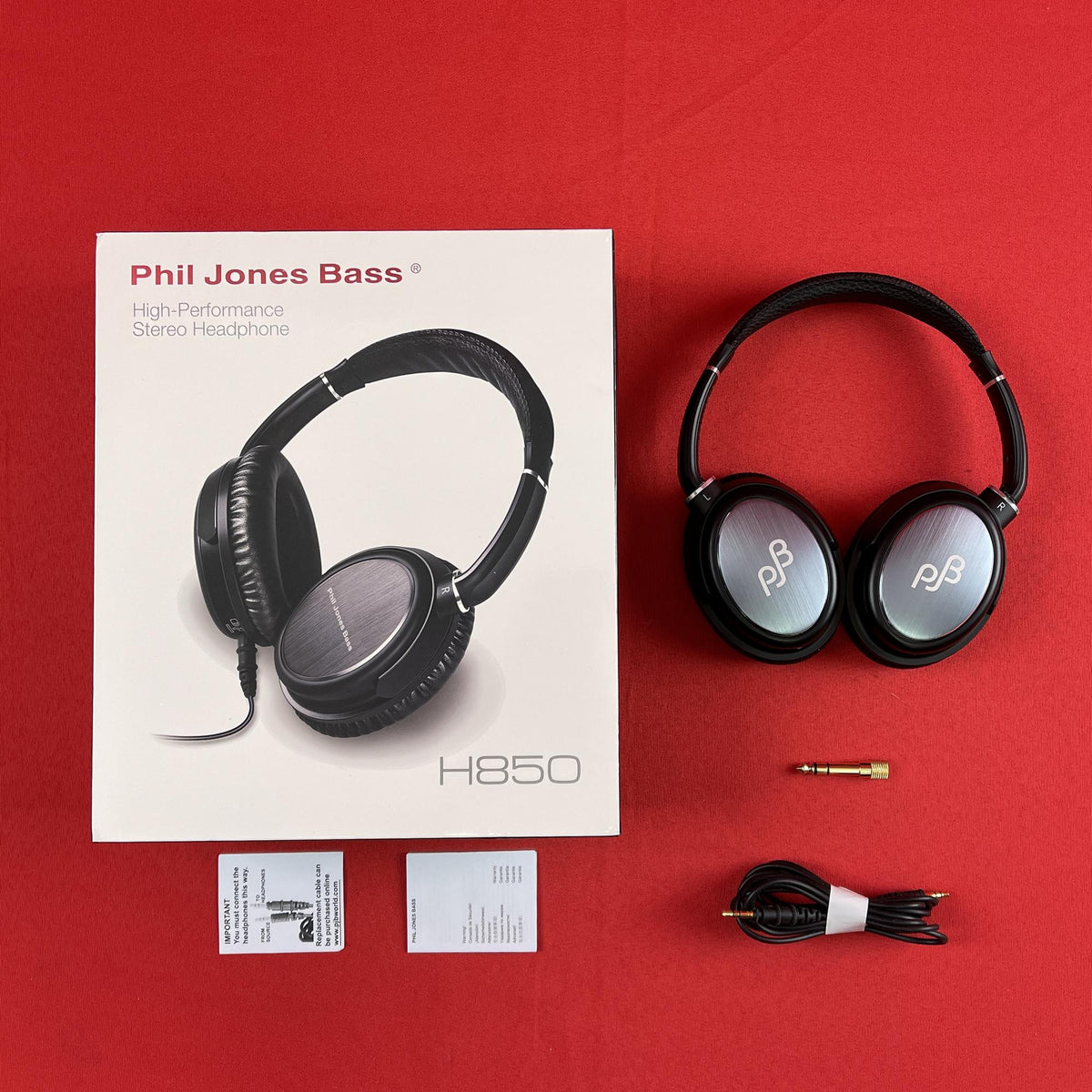 [USED] Phil Jones Bass Guitar Headphones H-850 | guitar pedals