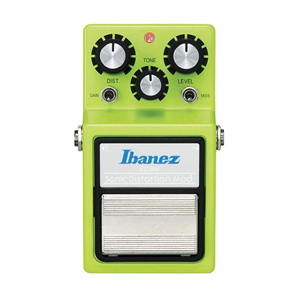 Ibanez SD9M Sonic Distortion Pedal for Guitars Green Default Title