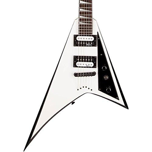 Jackson JS32T Rhoads - White with Black Bevels