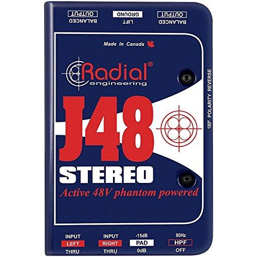 Radial J48 Stereo - Active Direct Box