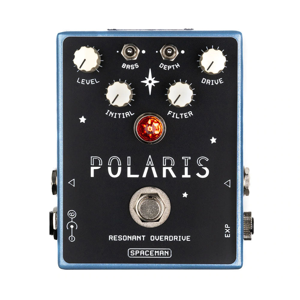spaceman pedal Spaceman Effects Polaris Resonant Overdrive, Light Blue – Gear Hero