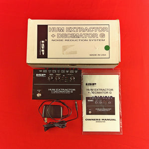 [USED] ISP Technologies Hum Extractor + Decimator G Noise Reduction Pedal (See Description)