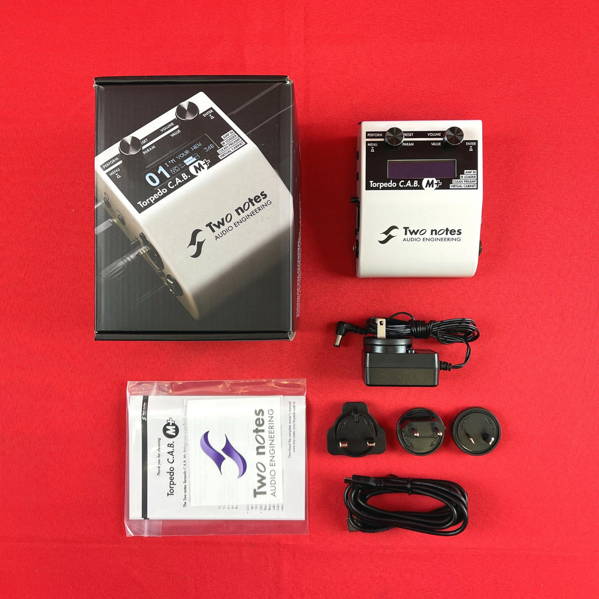 [USED] Two Notes Torpedo C.A.B. M+ Speaker Simulator Pedal | guitar pedals  for any genre